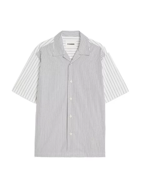 Lekka koszula Jil Sander biała