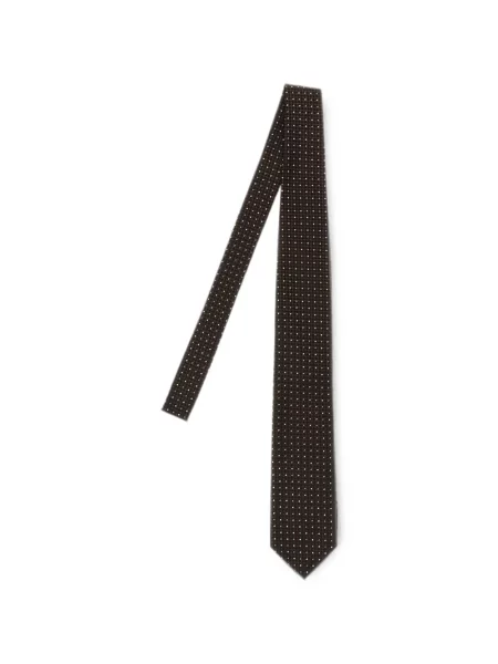 Cravată Tom Ford de mătase maro