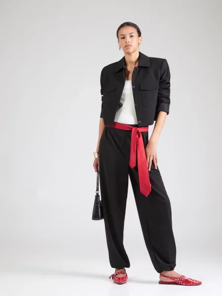 ABOUT YOU Pantaloni cutați Zaylee' negru