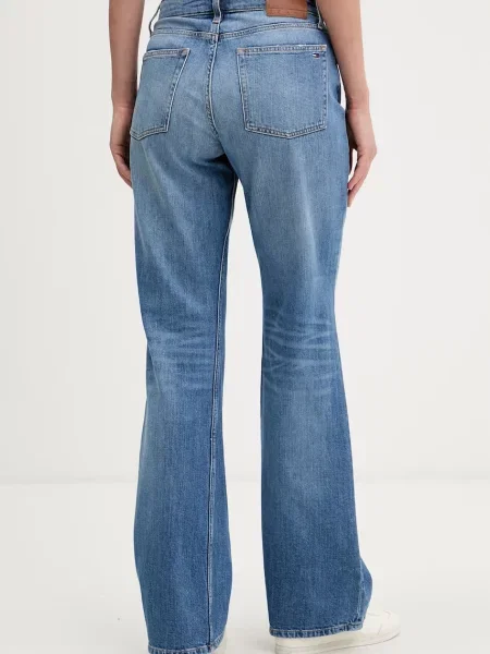 Tommy Jeans bootcut kavbojke modra