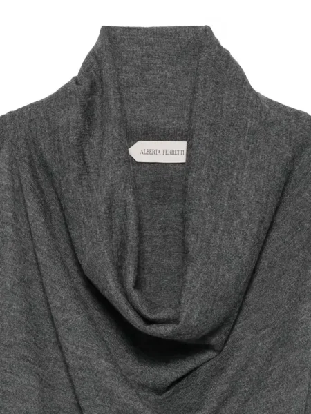 Pulover Alberta Ferretti gri