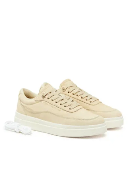 Tommy Hilfiger Sneakersy Modern Court Sneaker Nubuck béžová