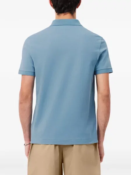 Pólóing Lacoste autogrammal kék