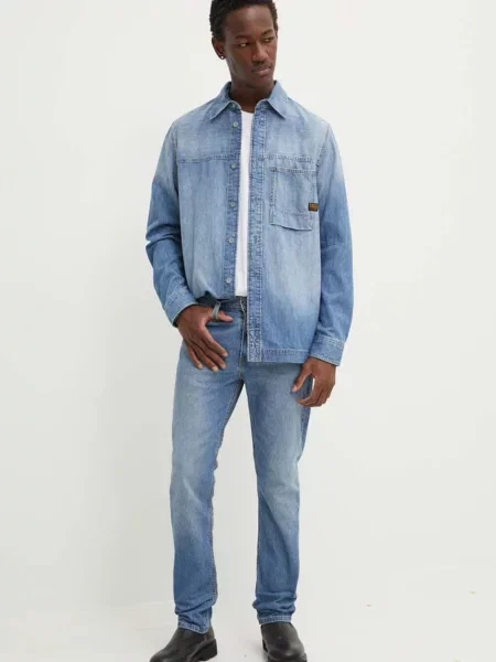 Levi's blugi slim fit pentru bărbați SLIM albastru
