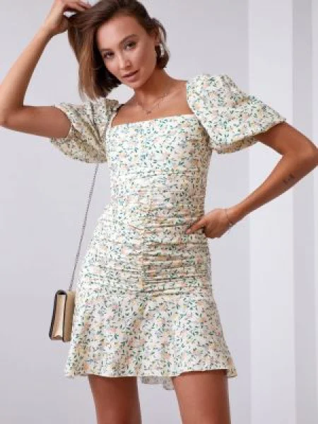 Rochie Fasardi maro