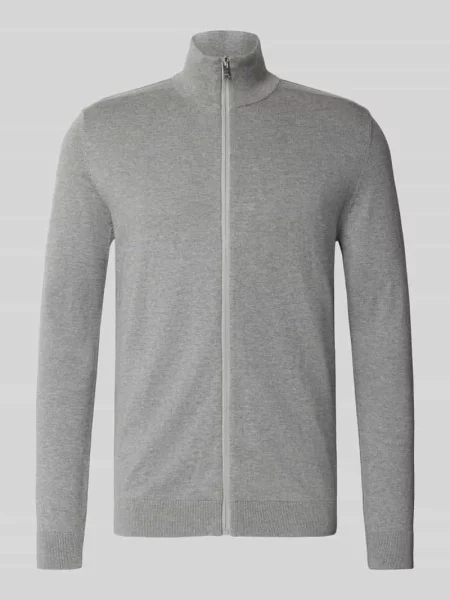 Kurtka z dzianiny o kroju regular fit z czystej bawełny model ‘BERG’ Selected Homme
