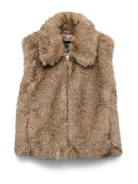 VERO MODA Vestă VMGloria' maro