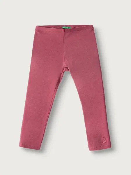 United Colors of Benetton legíny detské s elastanom ružová