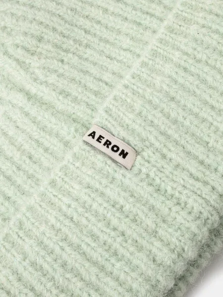 Шерстяная шапка Aeron зеленая