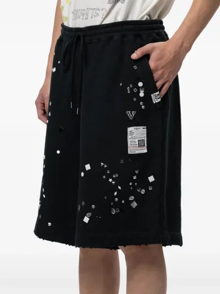Pantaloni scurți Maison Mihara Yasuhiro negru