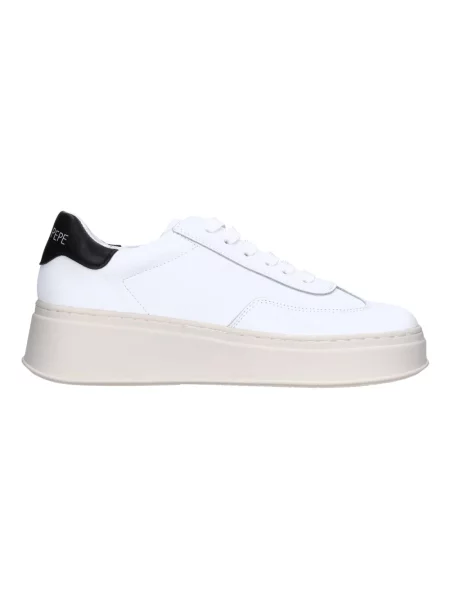 Sneakersy Patrizia Pepe skórzane białe