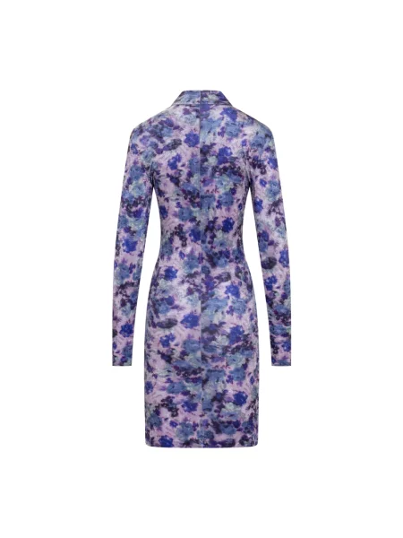 Sukienka mini Isabel Marant fioletowa