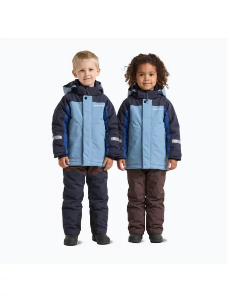 Gyerek kabát Didriksons Neptune 5 winter blue. Méret: 90 kék