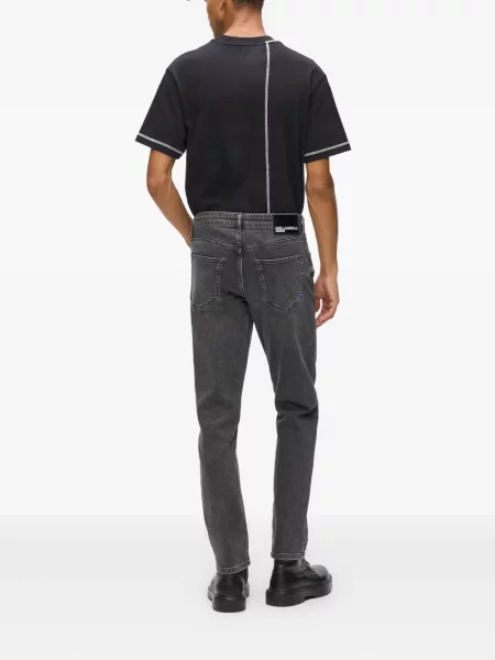 Τέντωμα τζιν Karl Lagerfeld Jeans γκρι