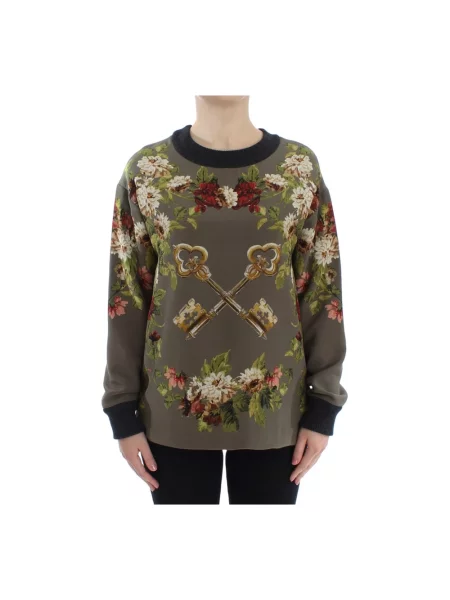 Sweter Dolce And Gabbana zielony