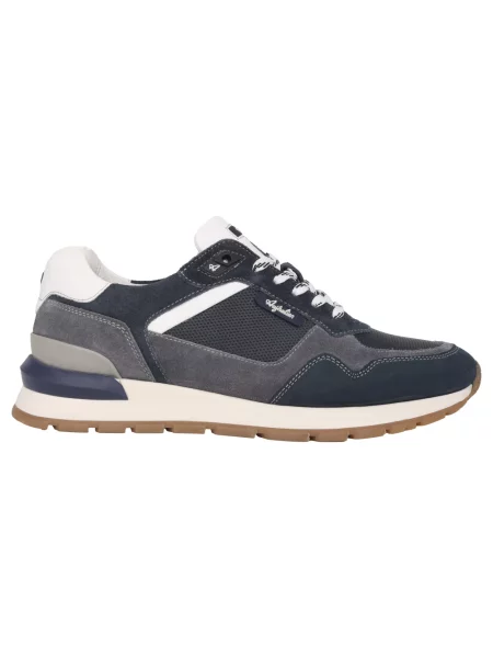 Sneakersy Australian skórzane niebieskie