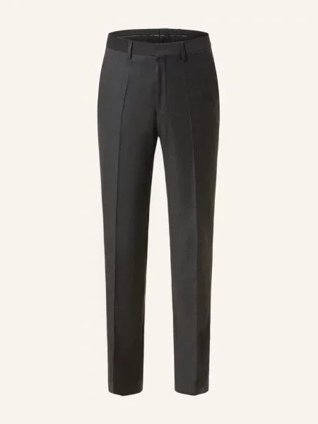 Roy Robson Oblekové Kalhoty Regular Fit dark grey šedé