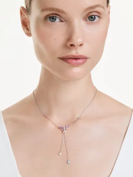 Swarovski dámsky náhrdelník Swarovski kryštál Ariana Grande x Swarovski žltá