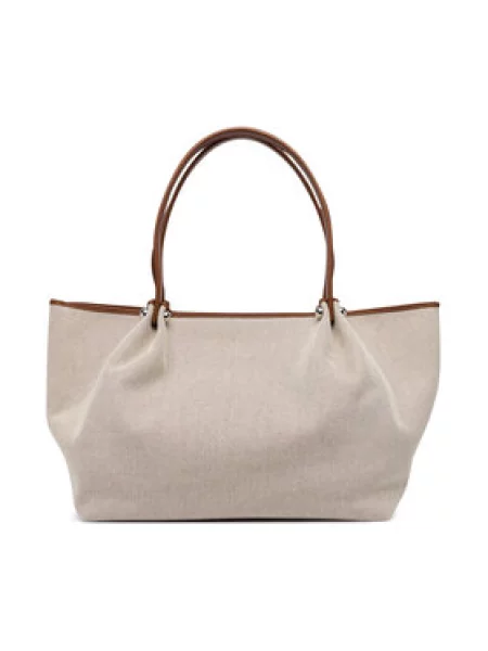 Ročna torba Weekend Max Mara Getto rjava