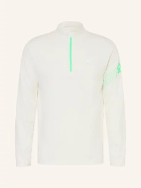 Asics Běžecké Tričko Icon Ls krémová bílé