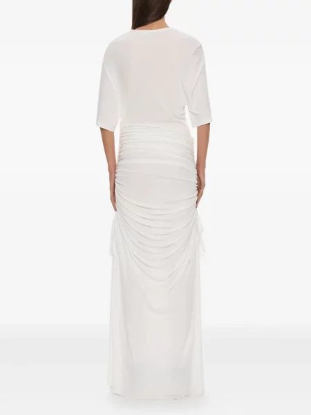 Rochie maxi Christopher Esber de costum alb
