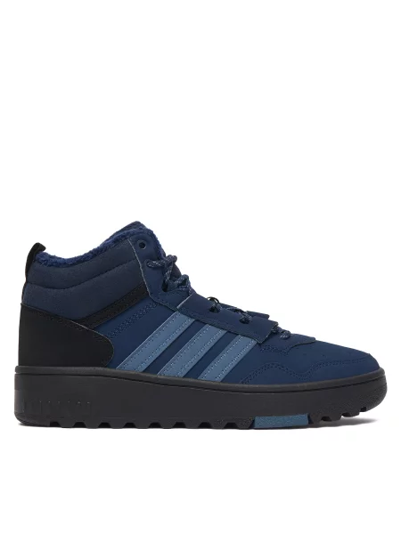 Laisvalaikio batai adidas Hoops Mid J Shoes Tamsiai mėlyna