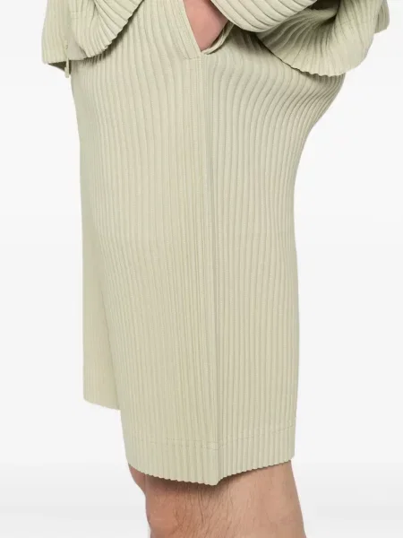 Плисирани шорти Homme Plissé Issey Miyake зелено