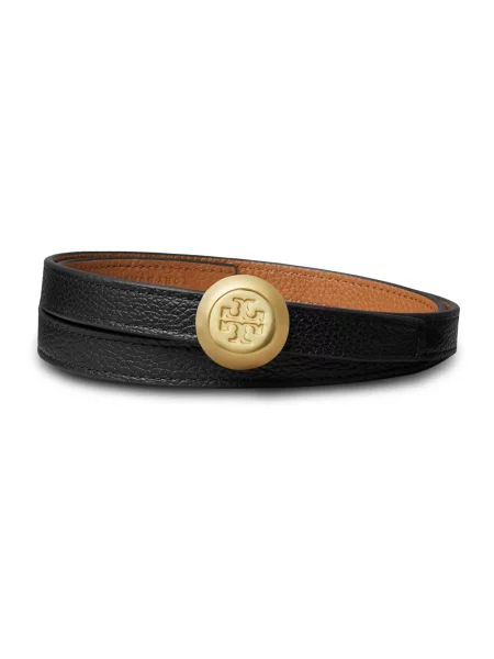 Pasek Tory Burch z paskiem czarny