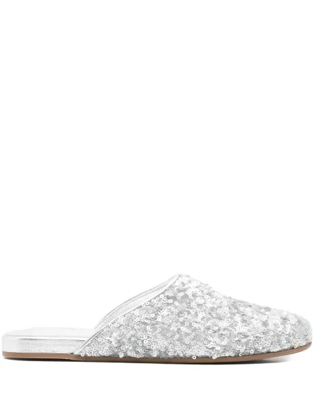 Bačkory Ancient Greek Sandals stříbrné