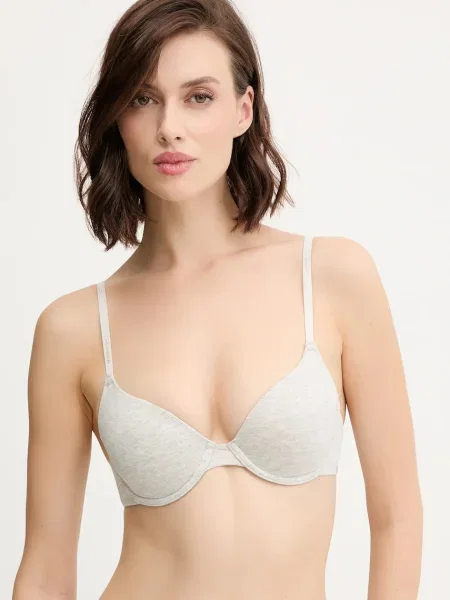 Сутиен women'secret BCI COTTON от с меланжов десен сиво
