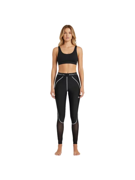 Legginsy treningowe Morotai Performance Dual Mesh czarne