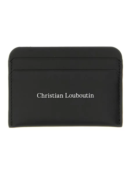 Portfel Christian Louboutin skórzany czarny