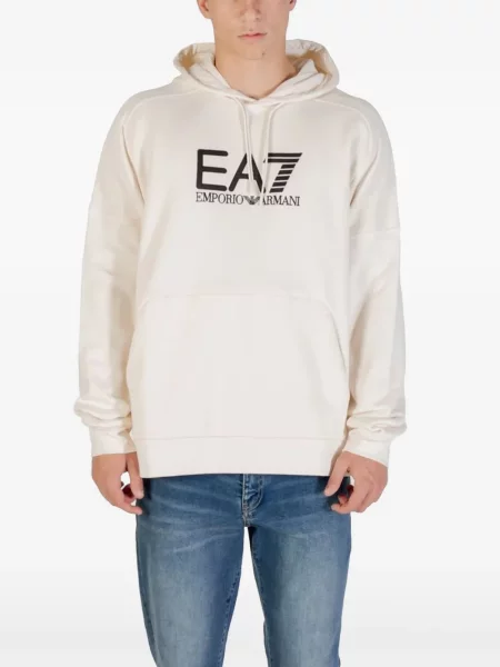Hanorac cu glugă Ea7 Emporio Armani cu imagine