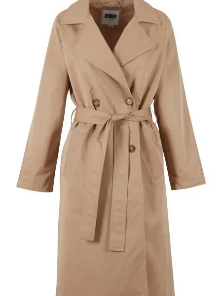 Urban Classics Palton de primăvară-toamnă bej