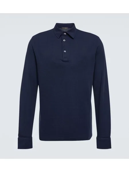 Polo Loro Piana albastru