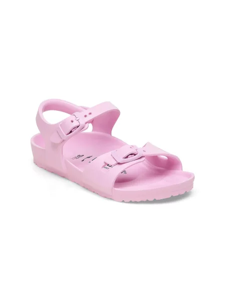 Birkenstock Rio Essentials EVA Narrow Fit Fondant Pink Dzieci Sandały Birkenstock Size: 30 różowy
