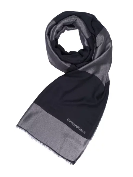ARMANI Šal Emporio Armani Schal' crna