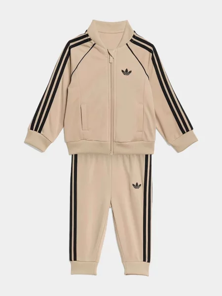 Adidas Originals Dětská tepláková souprava béžová