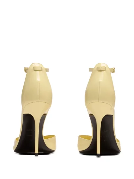 Pantofi cu toc Balmain galben