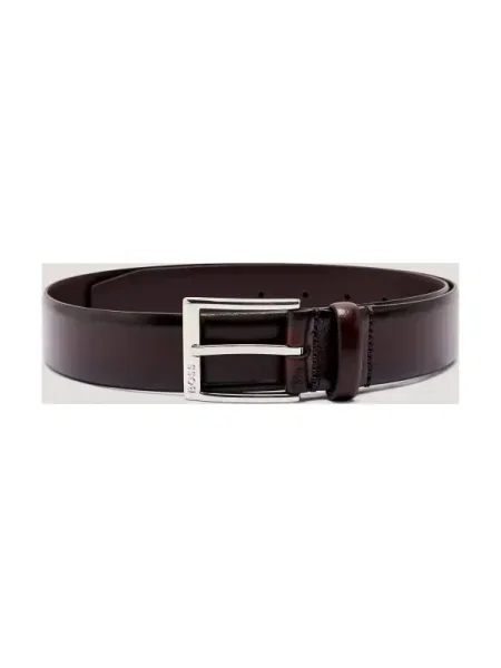 BOSS BLACK De piele negru