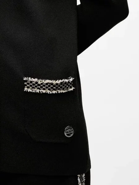 Karl Lagerfeld kardigan czarny
