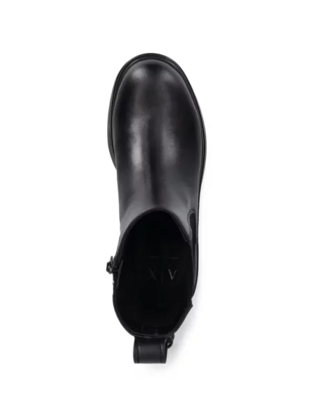 Botine chelsea Armani Exchange negru