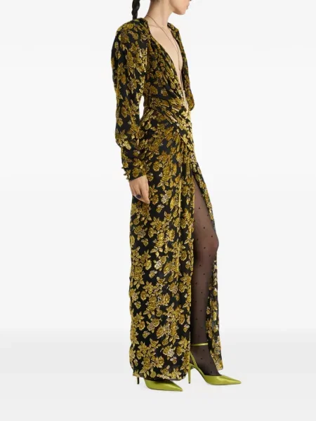 Lung rochie Balmain de catifea