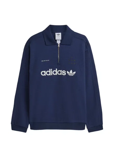 Tricou polo Song For The Mute tricotate albastru