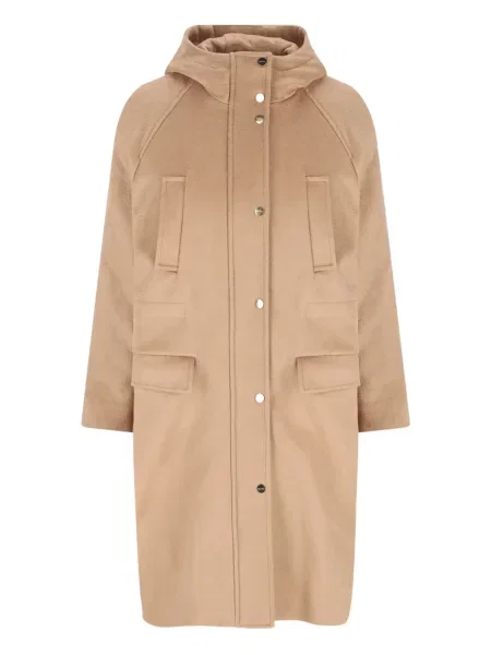 Palton Max Mara de lână maro