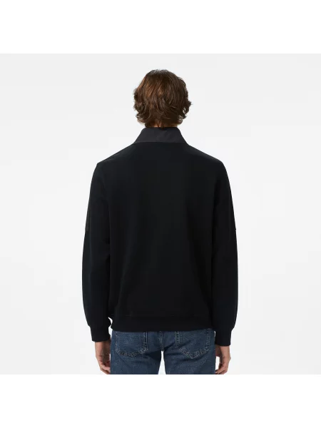 Lacoste Bluza Half Zip Classic Fit czarna