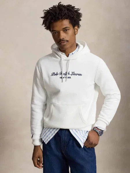 POLO RALPH LAUREN Hanorac alb