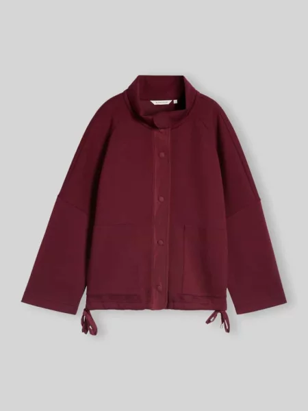 Bluza rozpinana o kroju boxy fit z dodatkiem Tom Tailor