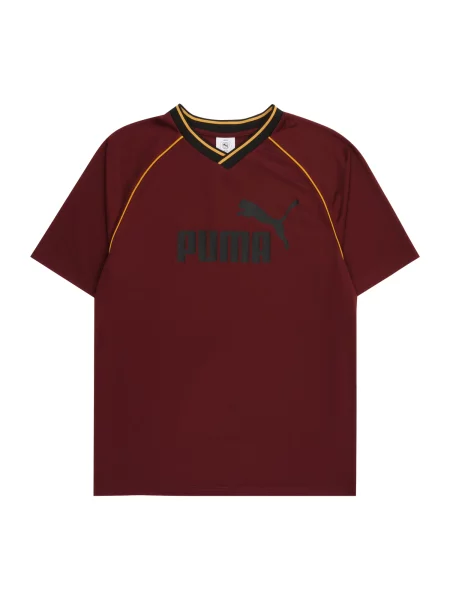 PUMA Tricou funcțional Ess portocaliu / roșu burgundy negru