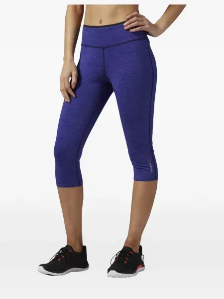 Leggings Reebok reversibile cu autograf violet